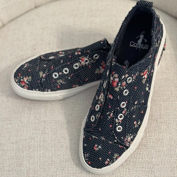 Corkys Shoes - Corkys Floral Sneakers
